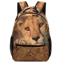 yanfind Children's Backpack  Focus Madikwe Whiskers Wild Depth Field  Cheetah Wildlife NW Africa Preschool Nursery Travel Bag