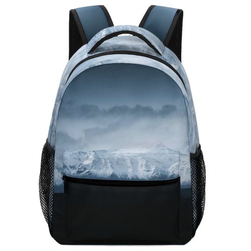 yanfind Children's Backpack Landscape Peak Pictures Outdoors Snow Range  Land Plateau Preschool Nursery Travel Bag