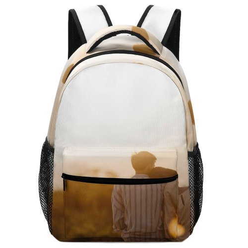 yanfind Children's Backpack Backlit  Relationship Girl Affection Sunset Landscape Photoshoot Romantic Evening  Love Preschool Nursery Travel Bag
