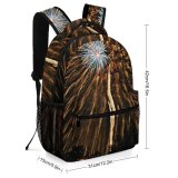 yanfind Children's Backpack Fireworks Midnight Night Festival Event Sky Diwali Fte Preschool Nursery Travel Bag