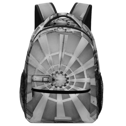 yanfind Children's Backpack Japantown Rotor Ceiling Spiral Appliance Airplane Banister Machine Look Commons Circles Preschool Nursery Travel Bag
