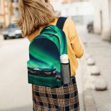 yanfind Children's Backpack Europe Pc Lights Norway Desktop Landscape PC Borealis Northern Website Outdoors Scenic Preschool Nursery Travel Bag