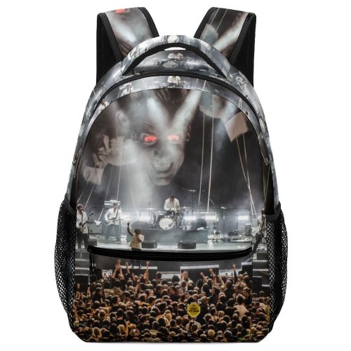 yanfind Children's Backpack Band Crowd Concert Party Dark Musicians Audience Show Stage Performance Lights Spotlights Preschool Nursery Travel Bag