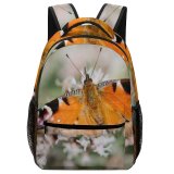 yanfind Children's Backpack Butterfly Insect Invertebrate Floral Zoty Potok Poland Wing Flower European  Aglais Preschool Nursery Travel Bag