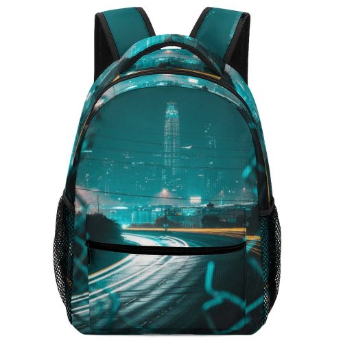 yanfind Children's Backpack Bay  Focus Street City Dark Salesforce Lights Fence Francisco Hole Preschool Nursery Travel Bag