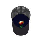 yanfind Adult Bend Rubber Baseball Hollow Out Jeremy Bishop Flowers Dark Tulip Flower Tulips Beach,Tourism,Mountaineering,Sports, Parties,Cycling