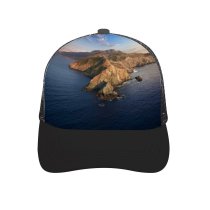 yanfind Adult Bend Rubber Baseball Hollow Out Mountains Island Morning Stock K Beach,Tourism,Mountaineering,Sports, Parties,Cycling