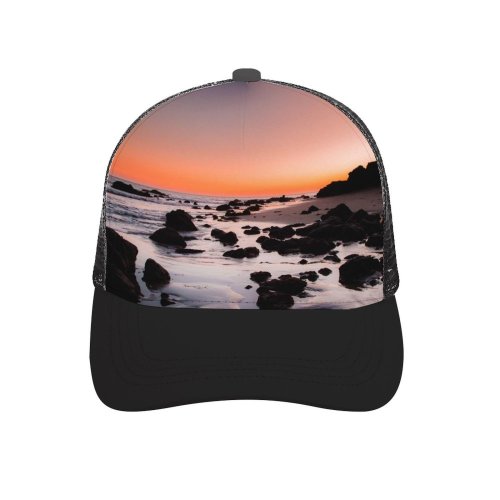 yanfind Adult Bend Rubber Baseball Hollow Out Jake Blucker Rocky Beach Sunrise Dawn Beach,Tourism,Mountaineering,Sports, Parties,Cycling