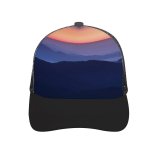 yanfind Adult Bend Rubber Baseball Hollow Out Claudio Testa Sunset Sky Mountains Foggy Range Beach,Tourism,Mountaineering,Sports, Parties,Cycling