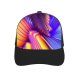 yanfind Adult Bend Rubber Baseball Hollow Out Weinkle Abstract Twirls Colorful Spectrum Violet Beach,Tourism,Mountaineering,Sports, Parties,Cycling