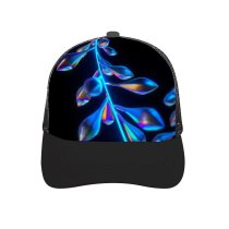 yanfind Adult Bend Rubber Baseball Hollow Out D Neon Leaves CGI Cyberpunk Glowing Beach,Tourism,Mountaineering,Sports, Parties,Cycling