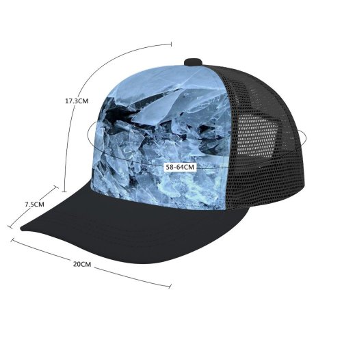 yanfind Adult Bend Rubber Baseball Hollow Out Freeze Moscow Idaho Road Parking Lot Winter Season Texture Crystal Freezing Beach,Tourism,Mountaineering,Sports, Parties,Cycling