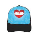 yanfind Adult Bend Rubber Baseball Hollow Out Design Heart Swans Cool Love Beach,Tourism,Mountaineering,Sports, Parties,Cycling