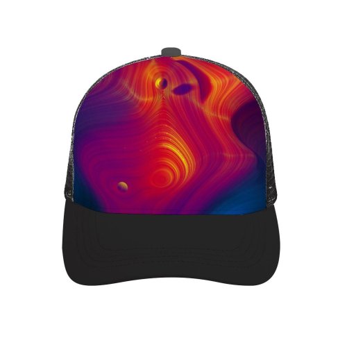 yanfind Adult Bend Rubber Baseball Hollow Out Neural Curves Lines Beach,Tourism,Mountaineering,Sports, Parties,Cycling
