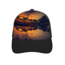 yanfind Adult Bend Rubber Baseball Hollow Out Hmetosche Mountains Snow Covered Reflection Lake Dawn Beach,Tourism,Mountaineering,Sports, Parties,Cycling