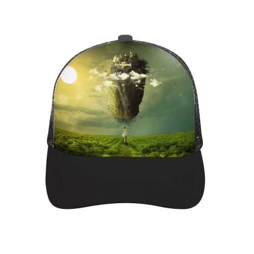 yanfind Adult Bend Rubber Baseball Hollow Out Girl Clouds Mystic Landscape Dream Castle Sky K Beach,Tourism,Mountaineering,Sports, Parties,Cycling