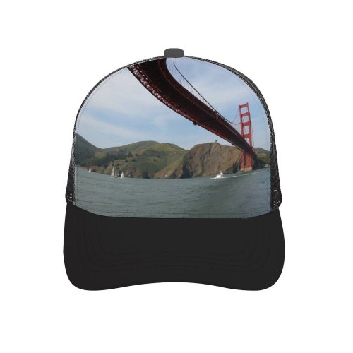 yanfind Adult Bend Rubber Baseball Hollow Out Golden Gate Francisco Fixed Suspension Cable Stayed Sky River Beach,Tourism,Mountaineering,Sports, Parties,Cycling