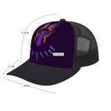 yanfind Adult Bend Rubber Baseball Hollow Out Panther Purple Minimal Art Beach,Tourism,Mountaineering,Sports, Parties,Cycling