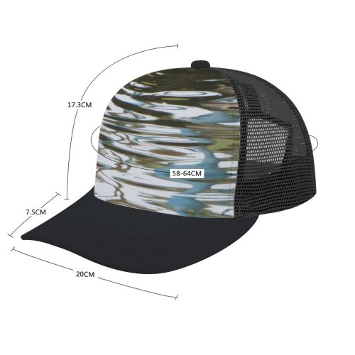 yanfind Adult Bend Rubber Baseball Hollow Out Abstract Ripples River Lake Closeup Swirls Shapes Calm Beach,Tourism,Mountaineering,Sports, Parties,Cycling