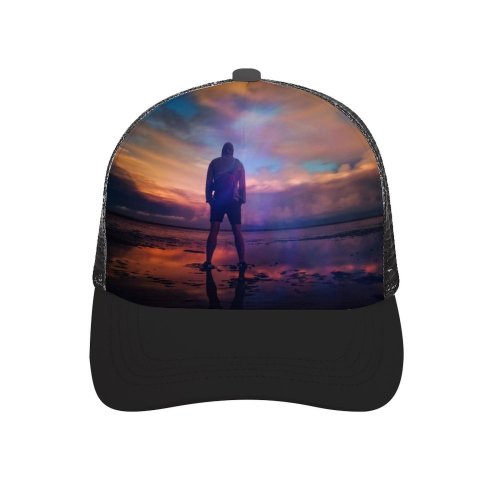 yanfind Adult Bend Rubber Baseball Hollow Out Zoltan Tasi Beach Planet Silhouette Cloudy Sky Outdoor Dusk Sunrise Reflection Beach,Tourism,Mountaineering,Sports, Parties,Cycling