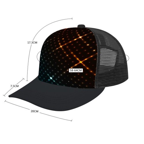 yanfind Adult Bend Rubber Baseball Hollow Out Glowing Colorful Dark Dots Beach,Tourism,Mountaineering,Sports, Parties,Cycling