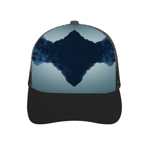 yanfind Adult Bend Rubber Baseball Hollow Out Mountains Reflections Minimal Render Digital Beach,Tourism,Mountaineering,Sports, Parties,Cycling