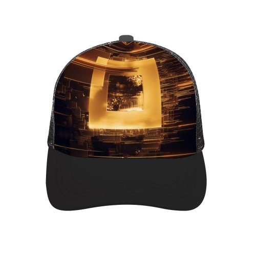 yanfind Adult Bend Rubber Baseball Hollow Out Glitch Golden Beach,Tourism,Mountaineering,Sports, Parties,Cycling