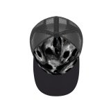 yanfind Adult Bend Rubber Baseball Hollow Out Dark Skulls Scary Beach,Tourism,Mountaineering,Sports, Parties,Cycling