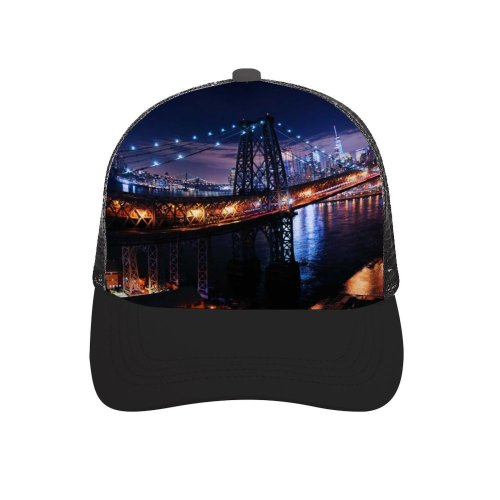 yanfind Adult Bend Rubber Baseball Hollow Out Zac Ong Williamsburg Suspension York City City Lights Night Cityscape Beach,Tourism,Mountaineering,Sports, Parties,Cycling