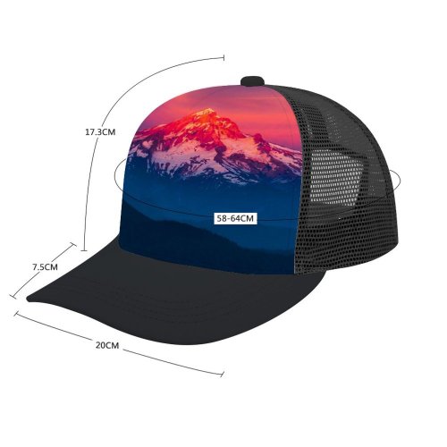 yanfind Adult Bend Rubber Baseball Hollow Out Jason Tang Mount Hood Oregon Alpenglow Sunset Sky Peak Mountains Beach,Tourism,Mountaineering,Sports, Parties,Cycling