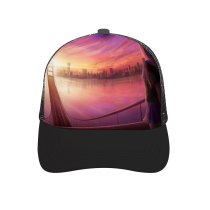 yanfind Adult Bend Rubber Baseball Hollow Out Girl Dream Sunrise Artwork Cityscape Girly K Beach,Tourism,Mountaineering,Sports, Parties,Cycling