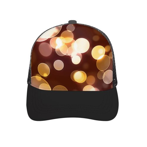 yanfind Adult Bend Rubber Baseball Hollow Out Bokeh Abstract Circles Texture Beach,Tourism,Mountaineering,Sports, Parties,Cycling