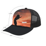 yanfind Adult Bend Rubber Baseball Hollow Out Alexandro David Girl Silhouette Evening Sky Dusk Mood Beach,Tourism,Mountaineering,Sports, Parties,Cycling