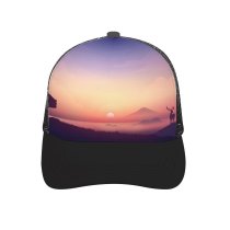yanfind Adult Bend Rubber Baseball Hollow Out Sunrise Landscape Scenery Gradient Deer Early Morning K K Beach,Tourism,Mountaineering,Sports, Parties,Cycling