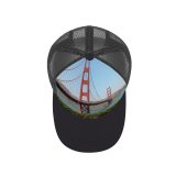 yanfind Adult Bend Rubber Baseball Hollow Out Francisco California Golden Gate Cable Stayed Suspension Fixed Landmark Beach,Tourism,Mountaineering,Sports, Parties,Cycling