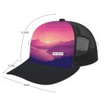 yanfind Adult Bend Rubber Baseball Hollow Out Coyle Scenery Lakeside Sunset Lake Landscape Scenic Panorama Beach,Tourism,Mountaineering,Sports, Parties,Cycling