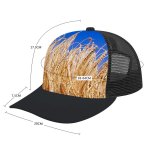 yanfind Adult Bend Rubber Baseball Hollow Out Field Corn Wheat Farm Crop Harvest Summer Sky Clouds Golden Cereal Barley Beach,Tourism,Mountaineering,Sports, Parties,Cycling