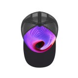 yanfind Adult Bend Rubber Baseball Hollow Out Weinkle Abstract Spiral Spectrum Colorful Symmetric Rhythm Purple Beach,Tourism,Mountaineering,Sports, Parties,Cycling
