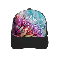 yanfind Adult Bend Rubber Baseball Hollow Out Dandelion Flowers Multicolor Colorful Drops K Beach,Tourism,Mountaineering,Sports, Parties,Cycling