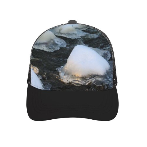 yanfind Adult Bend Rubber Baseball Hollow Out Formation Melting Freezing Winter Rock Snow Iceberg Beach,Tourism,Mountaineering,Sports, Parties,Cycling