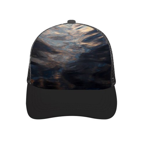 yanfind Adult Bend Rubber Baseball Hollow Out Abstract Reflections Ripples Liquid Dark Texture Shining Sunlight Motion Backdrop Beach,Tourism,Mountaineering,Sports, Parties,Cycling