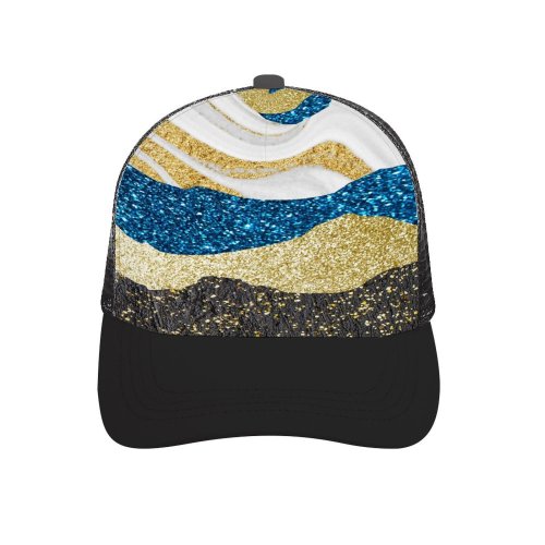 yanfind Adult Bend Rubber Baseball Hollow Out Abstract Rock Strata Textures Glitter Gold Marble Golden Beach,Tourism,Mountaineering,Sports, Parties,Cycling