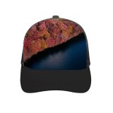 yanfind Adult Bend Rubber Baseball Hollow Out Aaron Burden Colorful Forest Trees Aerial Lake River Scenic Beach,Tourism,Mountaineering,Sports, Parties,Cycling