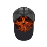 yanfind Adult Bend Rubber Baseball Hollow Out Abstract Hell Fractal Inferno Demon Flame Fire Burning Monster Evil Dark Darkness Beach,Tourism,Mountaineering,Sports, Parties,Cycling
