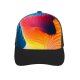 yanfind Adult Bend Rubber Baseball Hollow Out Weinkle Abstract Spectrum Spiral Colorful Symmetric Rhythm Beach,Tourism,Mountaineering,Sports, Parties,Cycling