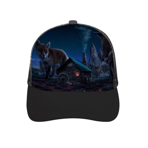 yanfind Adult Bend Rubber Baseball Hollow Out Carles Marsal Fantasy Witch Fox Wild Starry Sky Night Time Digital Beach,Tourism,Mountaineering,Sports, Parties,Cycling