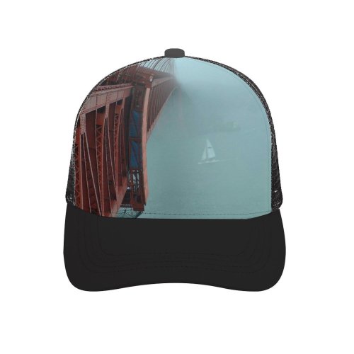 yanfind Adult Bend Rubber Baseball Hollow Out Golden Gate Sailboat Fog Atmospheric Fixed Channel Mist Architecture Nonbuilding Beach,Tourism,Mountaineering,Sports, Parties,Cycling