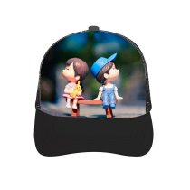 yanfind Adult Bend Rubber Baseball Hollow Out Cute Couple Adorable Bench Bokeh Pair Dolls Beach,Tourism,Mountaineering,Sports, Parties,Cycling