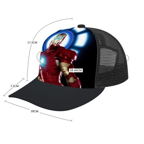 yanfind Adult Bend Rubber Baseball Hollow Out Movies Iron Marvel Superheroes Tony Beach,Tourism,Mountaineering,Sports, Parties,Cycling