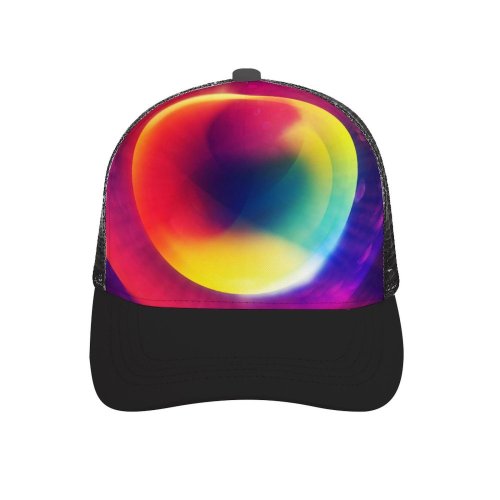 yanfind Adult Bend Rubber Baseball Hollow Out Gradient Abstract Circular Digital Purple Beach,Tourism,Mountaineering,Sports, Parties,Cycling